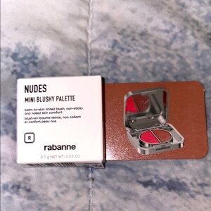 Paco Rabanne Nudes Mini Blushy Palette - Red and Brown